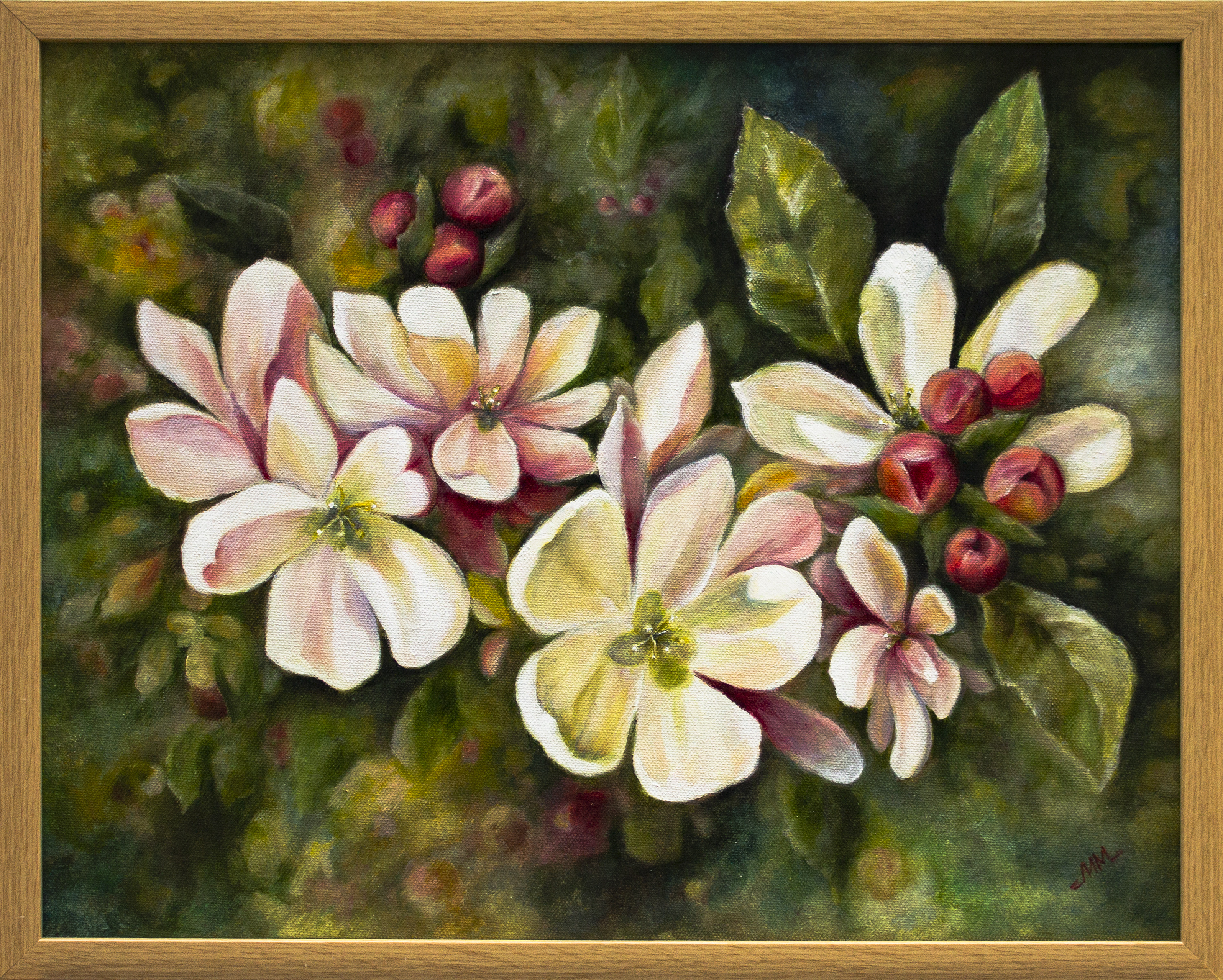In Spring Mood, original oil painting by Mila Moroko
