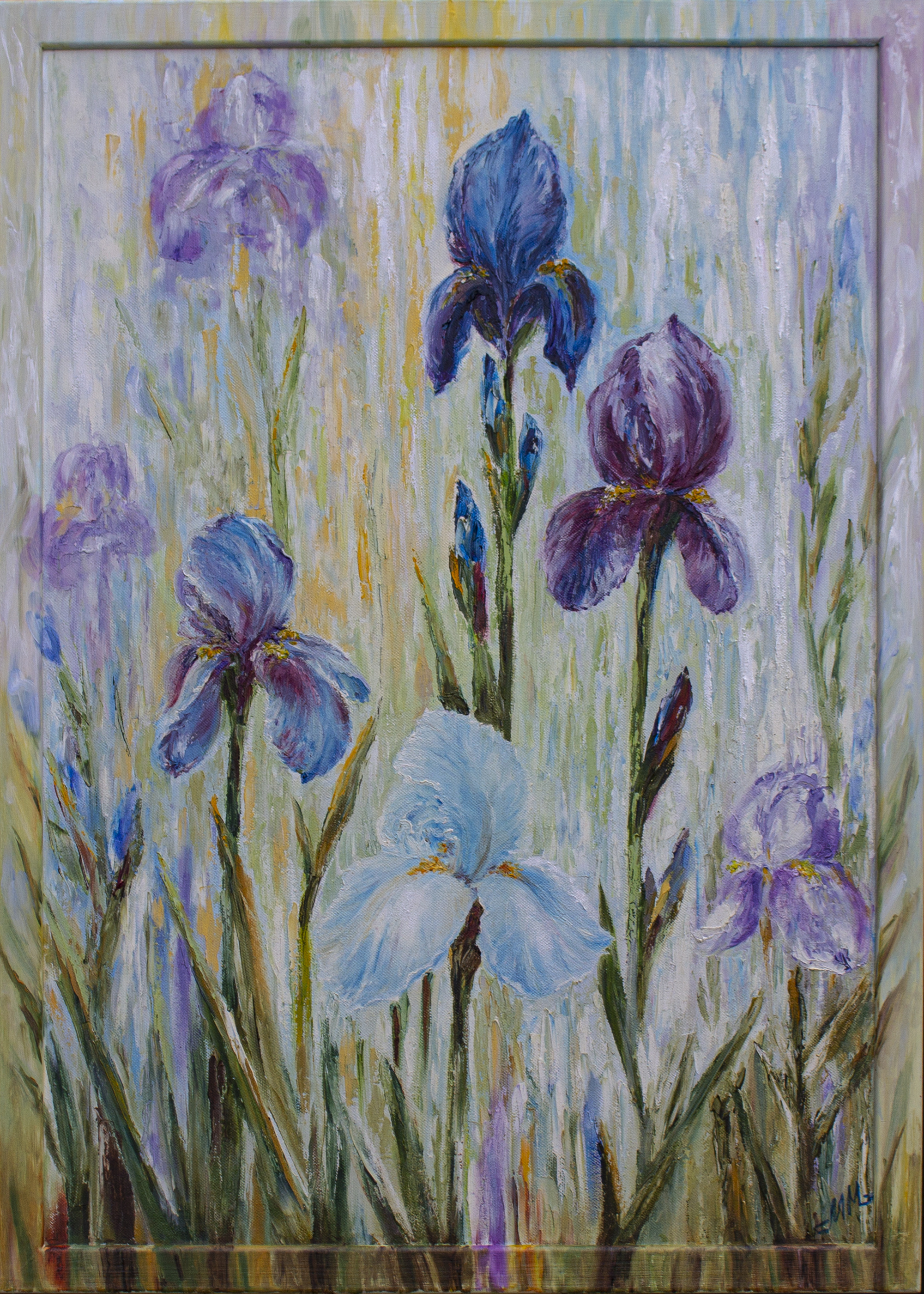 Spring Song, original oil painting by Mila Moroko